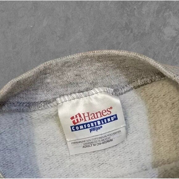 Vintage Betty Boop Sweatshirt XL Gray Roller Blades Graphic Glitter - Picture 5 of 5